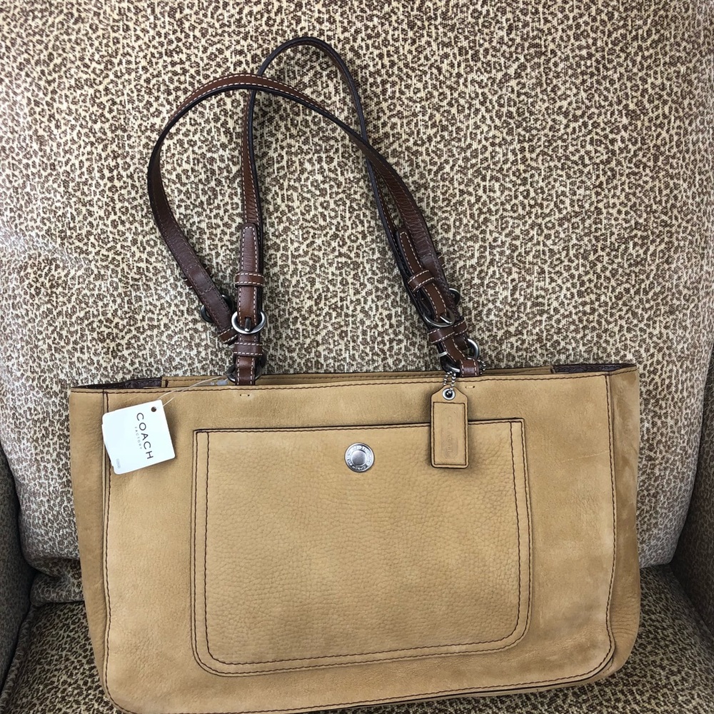 NWT COACH Leather Bag